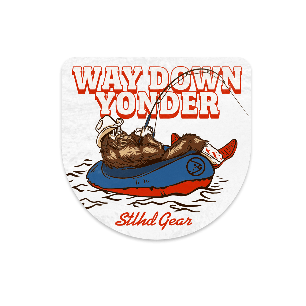 STLHD Way Down Yonder Sticker - Angler's Pro Tackle & Outdoors