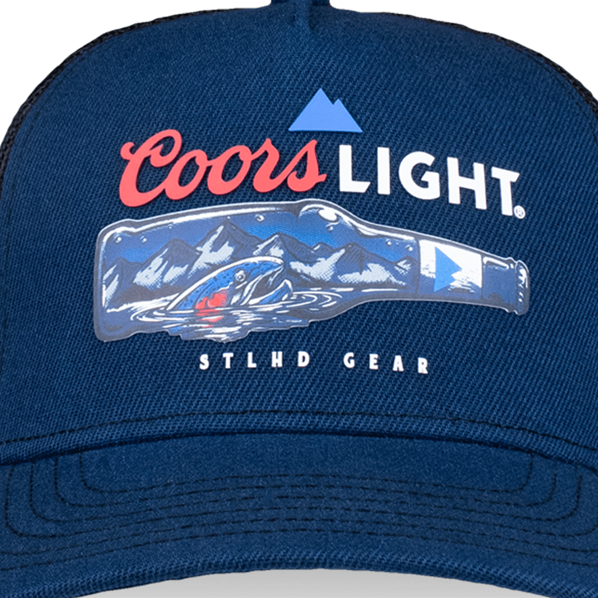 STLHD X Coors Light Bottlescape Trucker - Angler's Pro Tackle & Outdoors