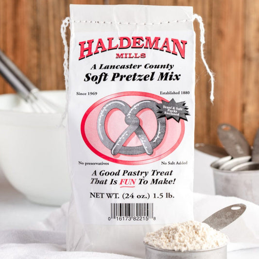 Stoltzfus Meats - Haldeman Mills Soft Pretzel Mix (non - GMO) - Angler's Pro Tackle & Outdoors