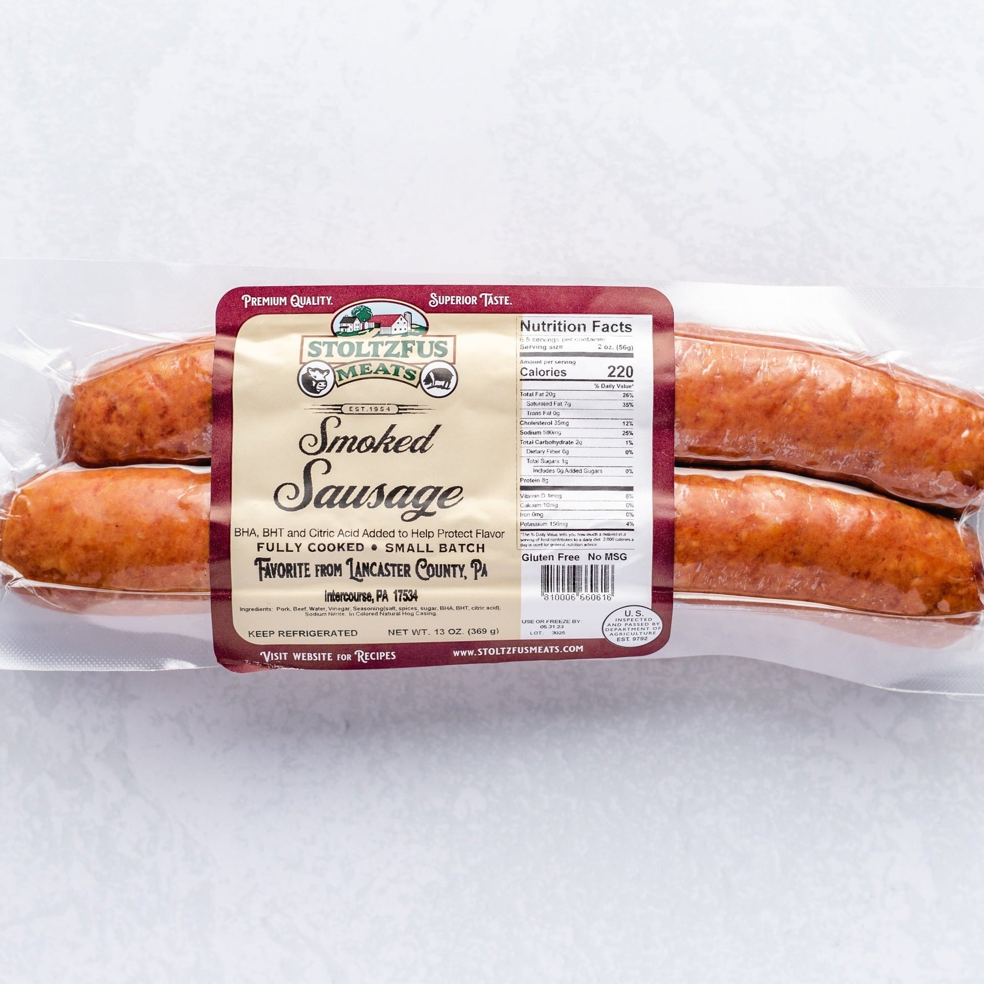 Stoltzfus Meats Original Smoked Sausage - Angler's Pro Tackle & Outdoors