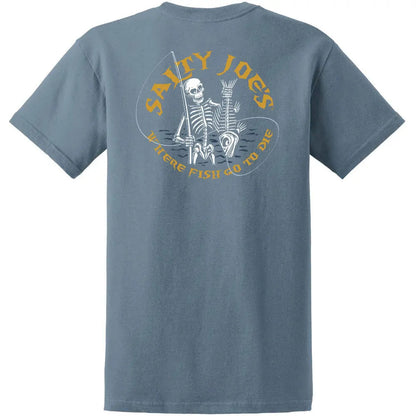Salty Joe's Fishin' Bones Heavyweight Cotton Tee