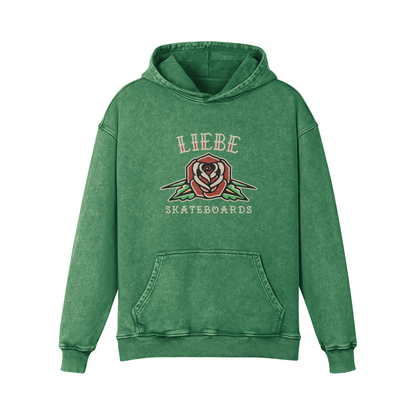 Liebe Calavera Rosa Hoodie