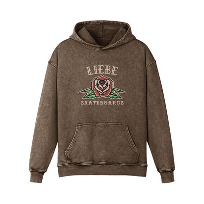 Liebe Calavera Rosa Hoodie