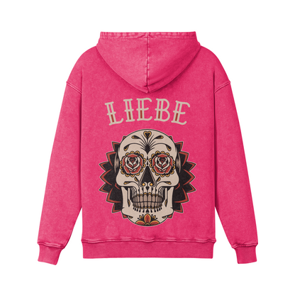 Liebe Calavera Rosa Hoodie