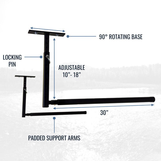 StoreYourBoard - Adjustable SUP Ceiling Rack | Hi-Port | Overhead Storage Mount - Angler's Pro Tackle & Outdoors