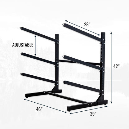 StoreYourBoard - Freestanding G-Watersport | 3 Level | Black - Angler's Pro Tackle & Outdoors