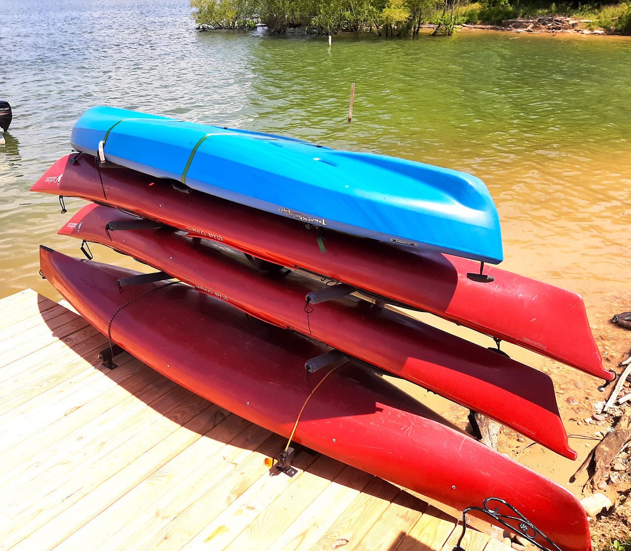 StoreYourBoard - G-Kayak Dock Storage Rack | Adjustable Levels | Over The Water - Angler's Pro Tackle & Outdoors