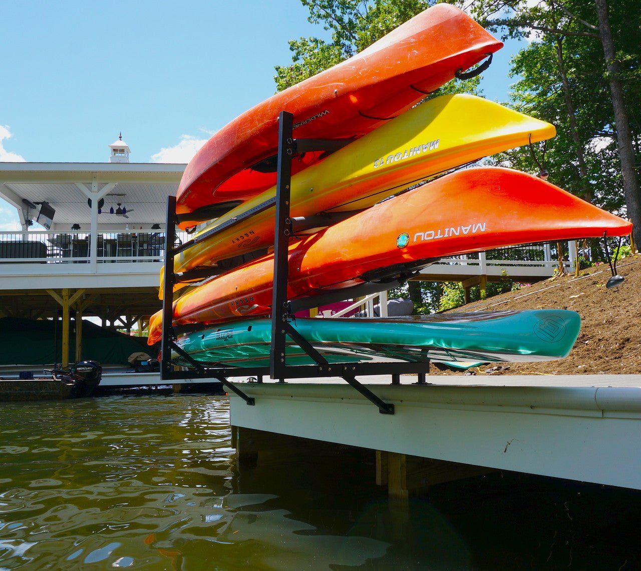 StoreYourBoard - G-Kayak Dock Storage Rack | Adjustable Levels | Over The Water - Angler's Pro Tackle & Outdoors