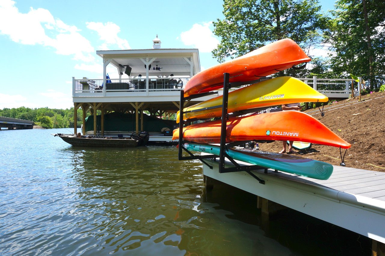 StoreYourBoard - G-Kayak Dock Storage Rack | Adjustable Levels | Over The Water - Angler's Pro Tackle & Outdoors