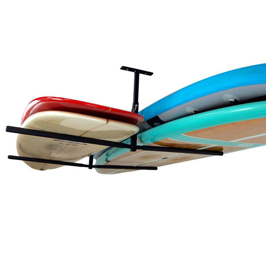 StoreYourBoard - Hi-Port 2 Multi SUP & Surfboard Ceiling Rack | Adjustable Overhead Mount - Angler's Pro Tackle & Outdoors