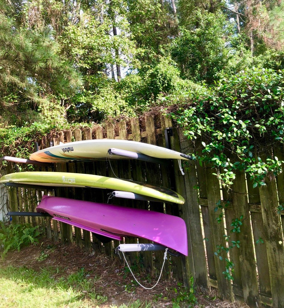 StoreYourBoard - Outdoor Paddle Board & Surfboard Storage Rack | Adjustable Wall Mount - Angler's Pro Tackle & Outdoors