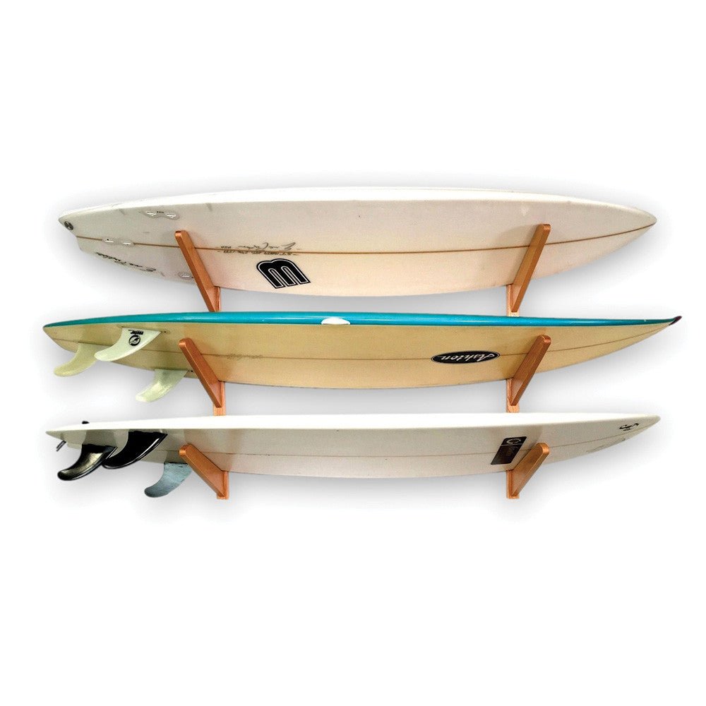 StoreYourBoard - Timber Surfboard Wall Rack | Solid Oak | Holds 3 Surfboards - Angler's Pro Tackle & Outdoors