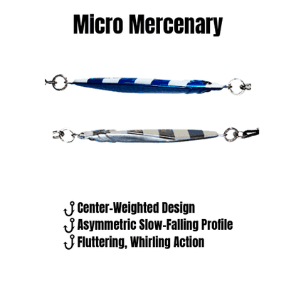 Submission Jigs - Micro Mercenary - Slow Pitch Jigs - 4 Packs - Angler's Pro Tackle & Outdoors