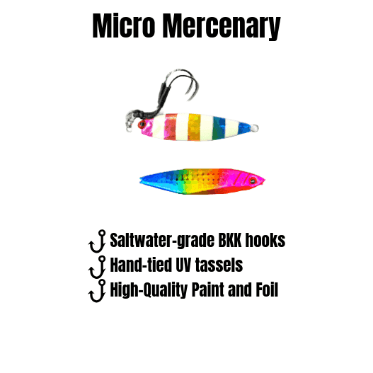 Submission Jigs - Micro Mercenary - Slow Pitch Jigs - 4 Packs - Angler's Pro Tackle & Outdoors