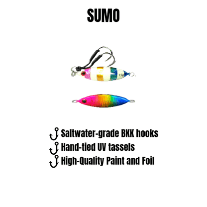 Submission Jigs - Micro Sumo and Mercenary - Slow Pitch Jigs - 2 packs - Angler's Pro Tackle & Outdoors