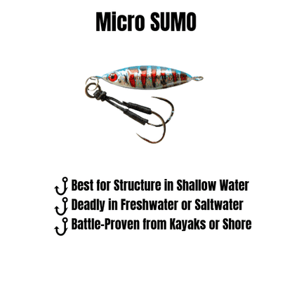 Submission Jigs - Micro Sumo and Mercenary - Slow Pitch Jigs - 2 packs - Angler's Pro Tackle & Outdoors