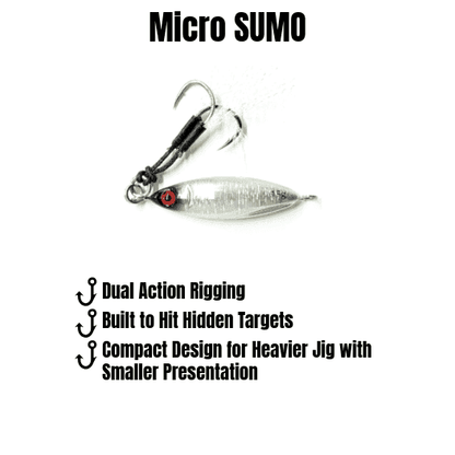 Submission Jigs - Micro Sumo and Mercenary - Slow Pitch Jigs - 4 Packs - Angler's Pro Tackle & Outdoors