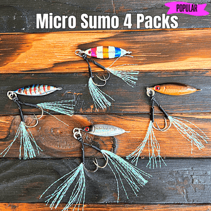 Submission Jigs - Micro Sumo - Slow Pitch Jigs - 4 Packs - Angler's Pro Tackle & Outdoors