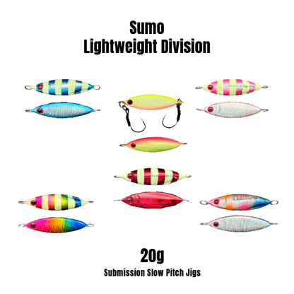 Submission Jigs - Sumo - Lightweight Slow Pitch Jigs - Angler's Pro Tackle & Outdoors