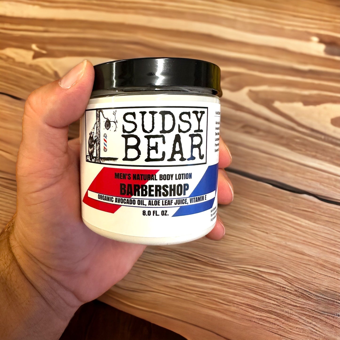 Sudsy Bear Barbershop Men's Lotion - Angler's Pro Tackle & Outdoors