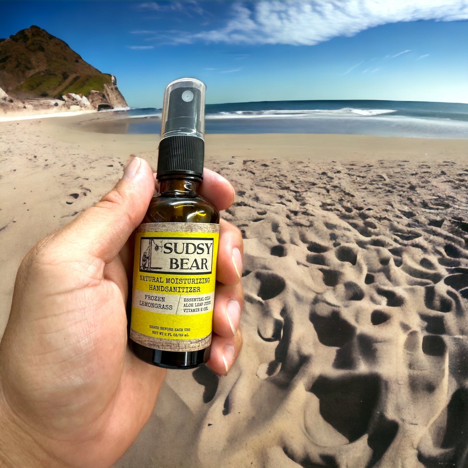 Sudsy Bear - Frozen Lemongrass Natural Hand Sanitizer - Angler's Pro Tackle & Outdoors