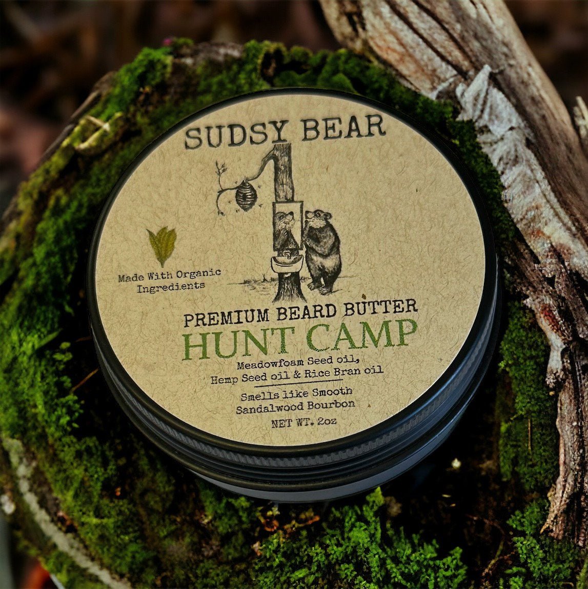 Sudsy Bear Hunt Camp - Premium Beard Butter - Angler's Pro Tackle & Outdoors