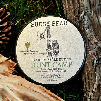 Sudsy Bear Hunt Camp - Premium Beard Butter - Angler's Pro Tackle & Outdoors