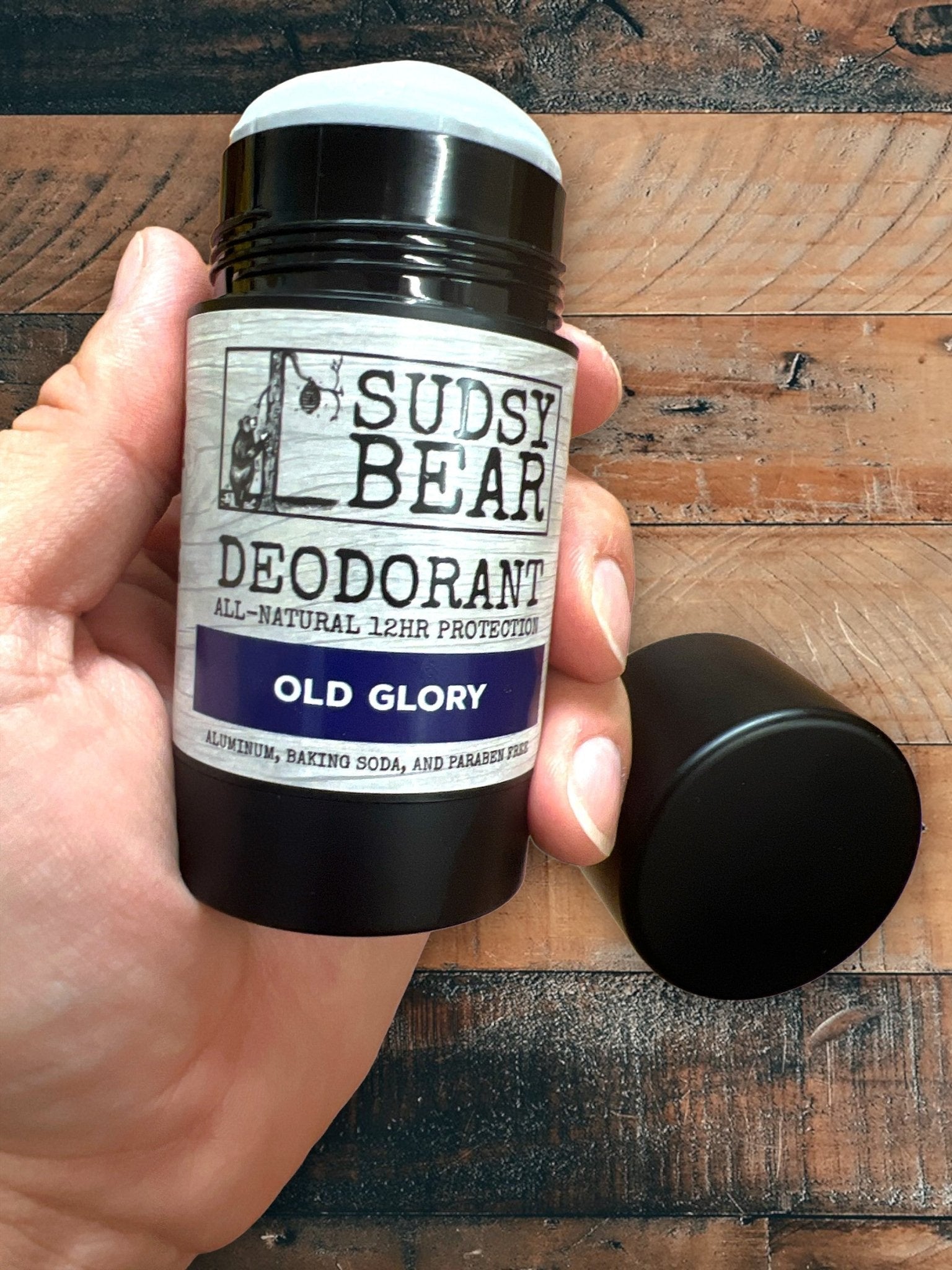 Sudsy Bear Old Glory Natural Deodorant - Angler's Pro Tackle & Outdoors