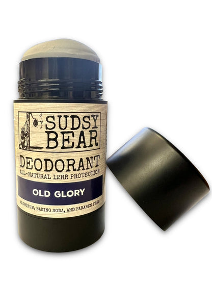 Sudsy Bear Old Glory Natural Deodorant - Angler's Pro Tackle & Outdoors