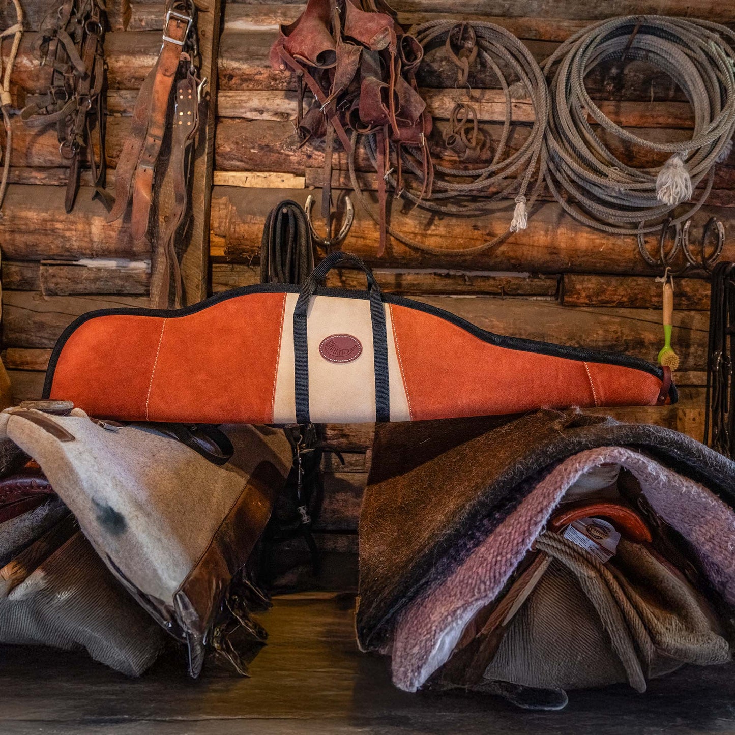 Hunter Suede Long Gun Case