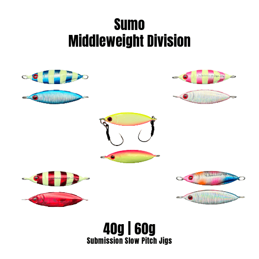 Submission Fishing Co - Sumo Jigs - Middleweight Division