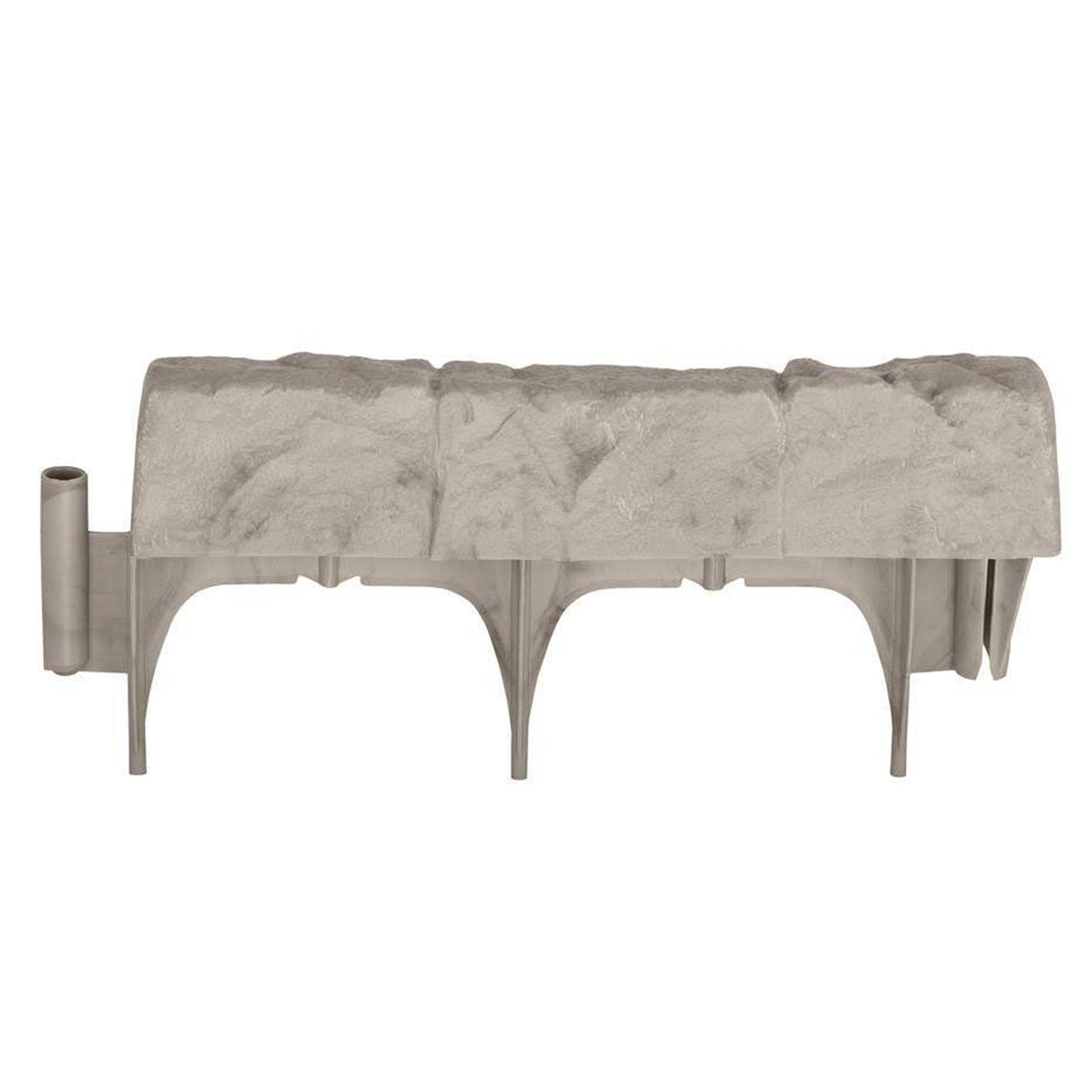 Suncast 12 Inch Landscape Design Border Decorative Natural Stone Edging (6 Pack) - Angler's Pro Tackle & Outdoors