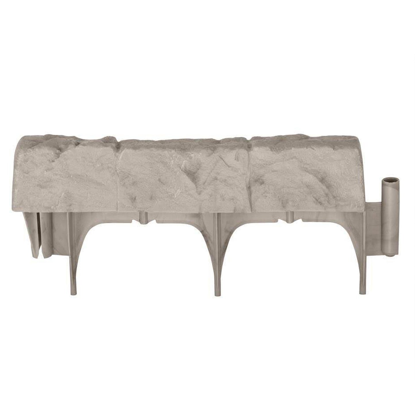 Suncast 12 Inch Landscape Design Border Decorative Natural Stone Edging (6 Pack) - Angler's Pro Tackle & Outdoors