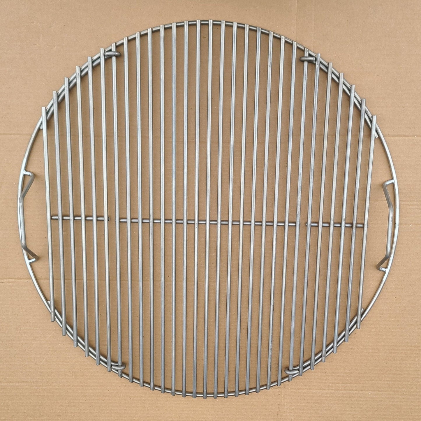 Hunsaker Vortex Smokers Super Heavy Duty Food Grate For 26" Kettle (0.275" Stainless Steel, Heavier Than 1/4")