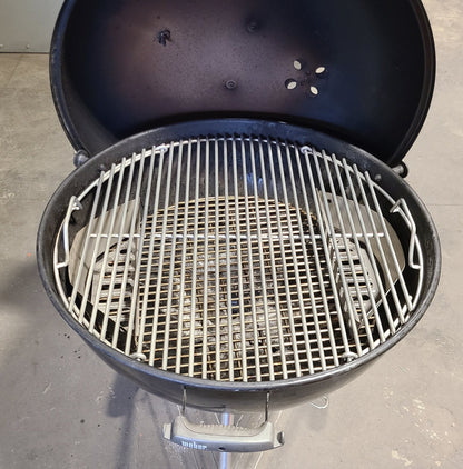 Hunsaker Vortex Smokers Super Heavy Duty Food Grate For 26" Kettle (0.275" Stainless Steel, Heavier Than 1/4")