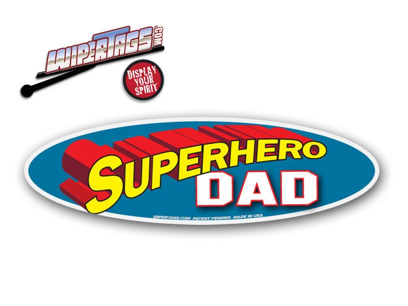 Superhero Dad WiperTag - Angler's Pro Tackle & Outdoors