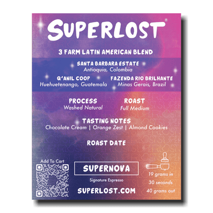 Superlost Coffee Supernova Espresso - Angler's Pro Tackle & Outdoors