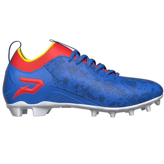 Superman Football Cleats - Quantum Speed by Phenom Elite - Angler's Pro Tackle & Outdoors