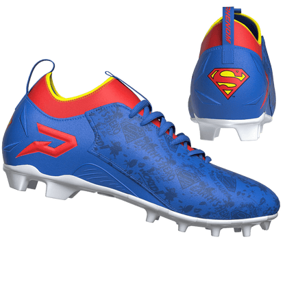Superman Football Cleats - Quantum Speed by Phenom Elite - Angler's Pro Tackle & Outdoors