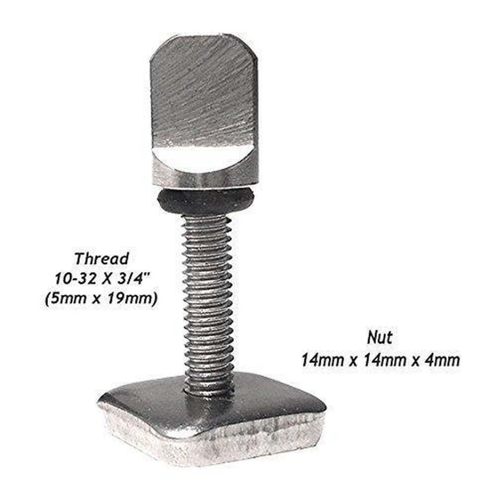 Surfboard Fins Thumb Screw and Plate for Longboard Center - Angler's Pro Tackle & Outdoors