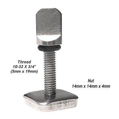 Surfboard Fins Thumb Screw and Plate for Longboard Center - Angler's Pro Tackle & Outdoors