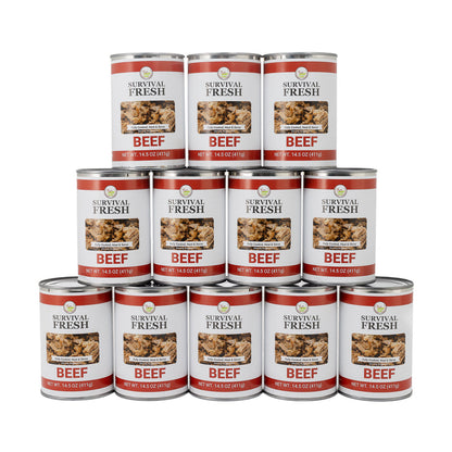 Survival Frog Beef Canned Meat