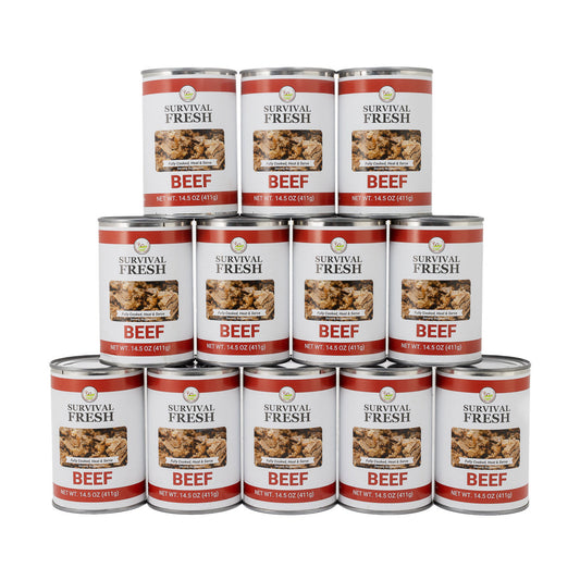Survival Frog Beef Canned Meat