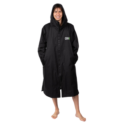 COR Surf Waterproof Swim Parka | XS-XL (Black)