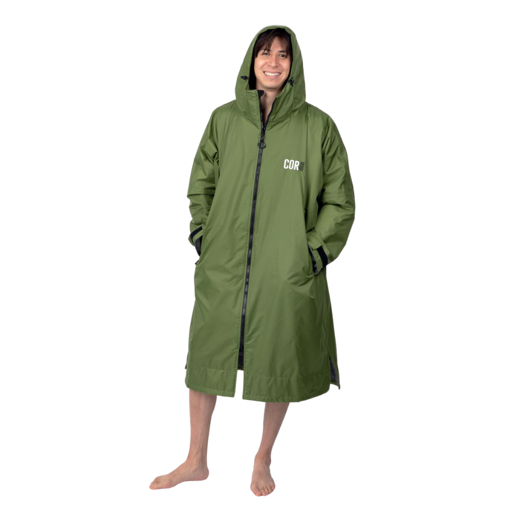 COR Surf Waterproof Swim Parka (COR Green)