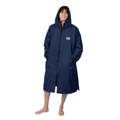 COR Surf Waterproof Swim Parka (Navy Blue)