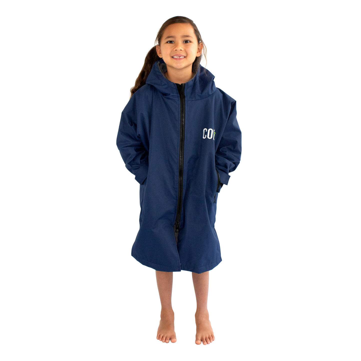 COR Surf Waterproof Swim Parka (Navy Blue)
