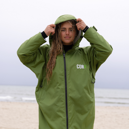 COR Surf Waterproof Swim Parka (COR Green)