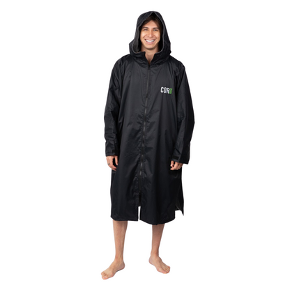 COR Surf Waterproof Swim Parka | XS-XL (Black)