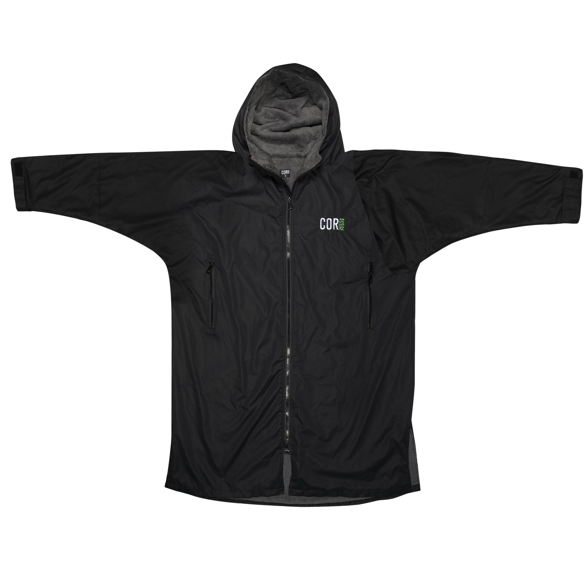 COR Surf Waterproof Swim Parka | XS-XL (Black) - Angler's Pro